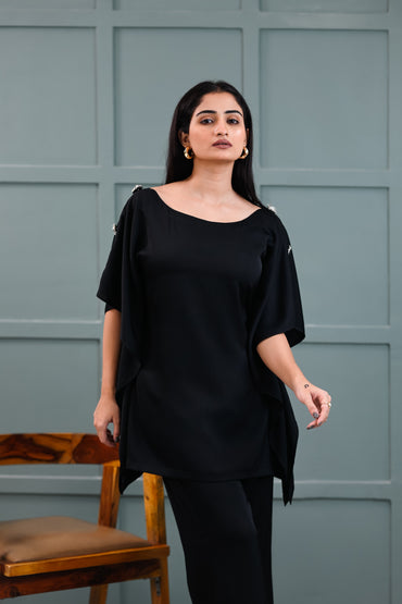 AURORA SHOULDER EMBELLISHED CO-ORDSET