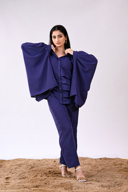 AVA BUTTERFLY SET IN PURPLE