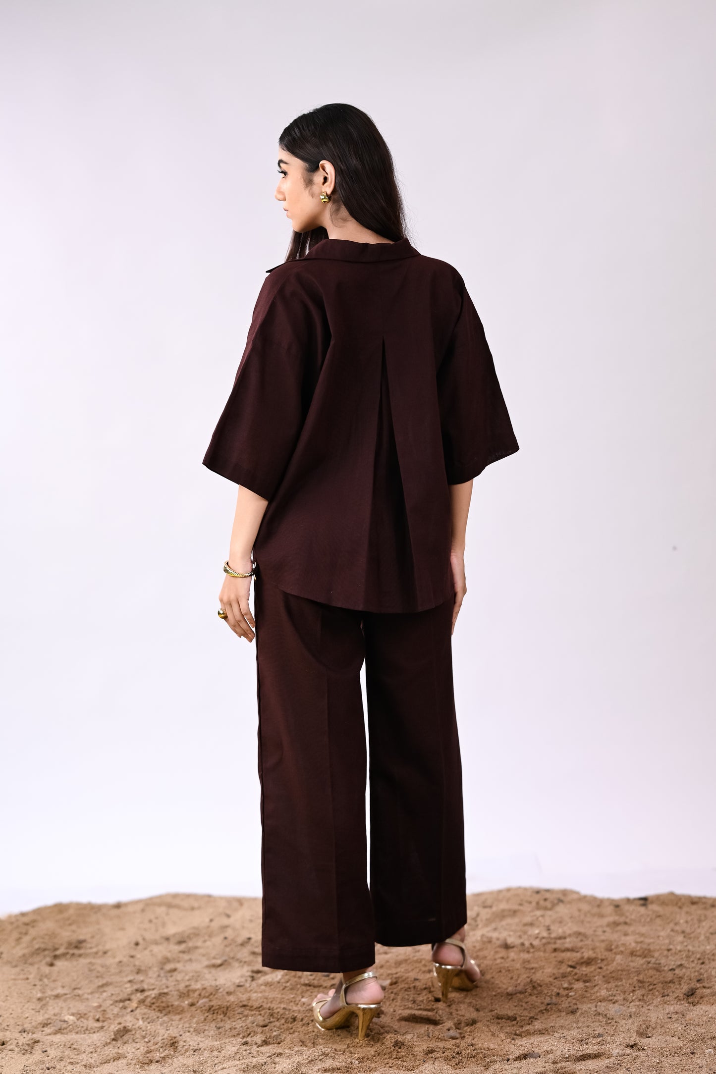 NOIR LINEN CO-ORD SET