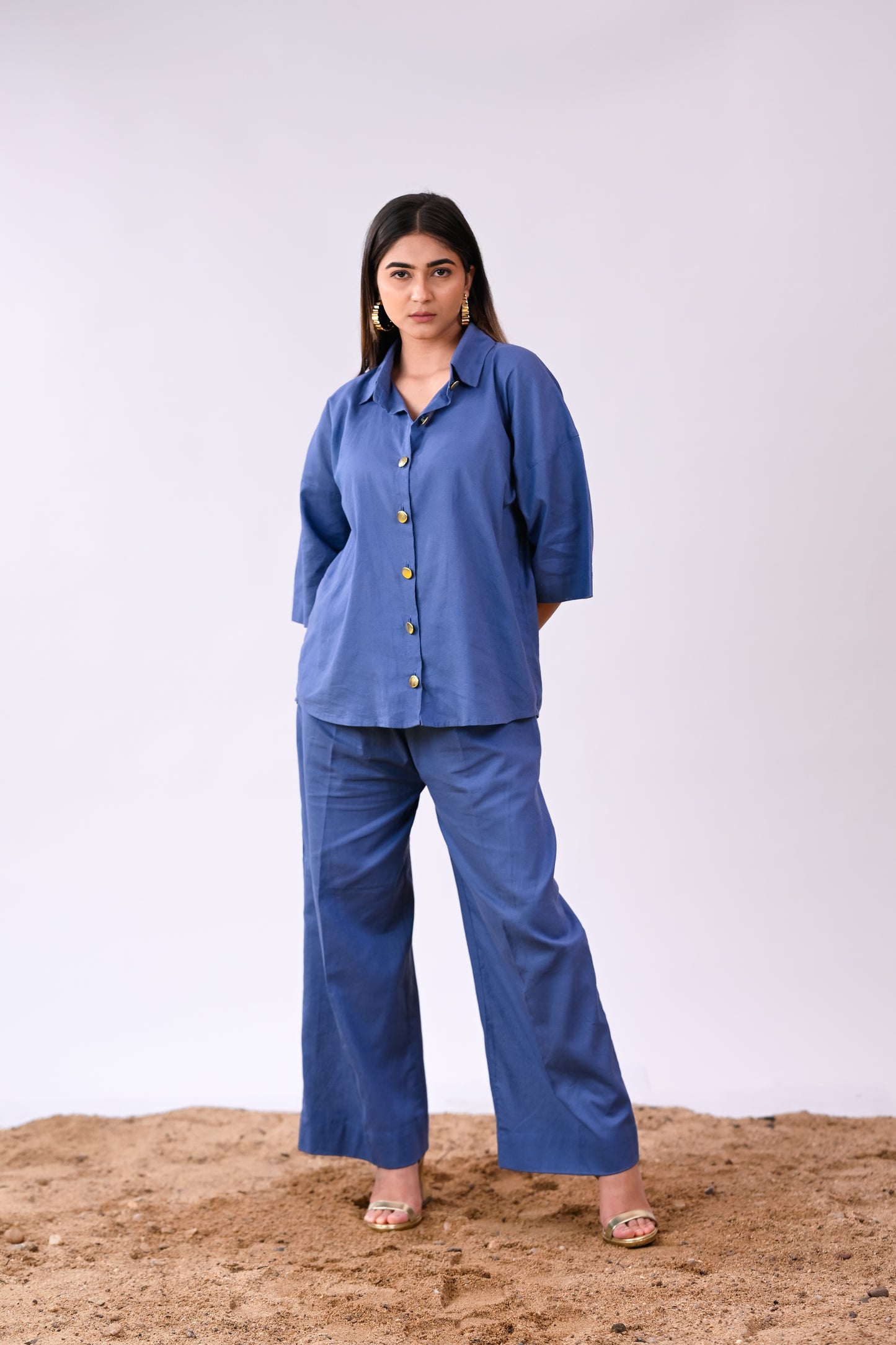 NOIR LINEN CO-ORD SET