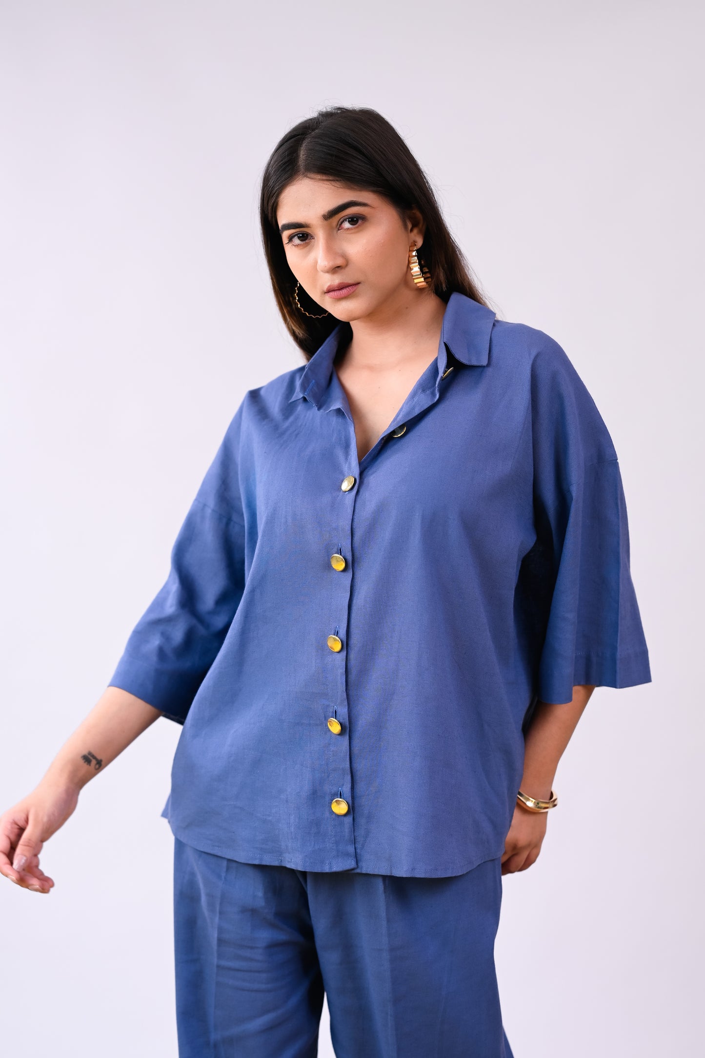 NOIR LINEN CO-ORD SET