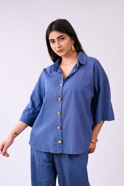 NOIR LINEN CO-ORD SET