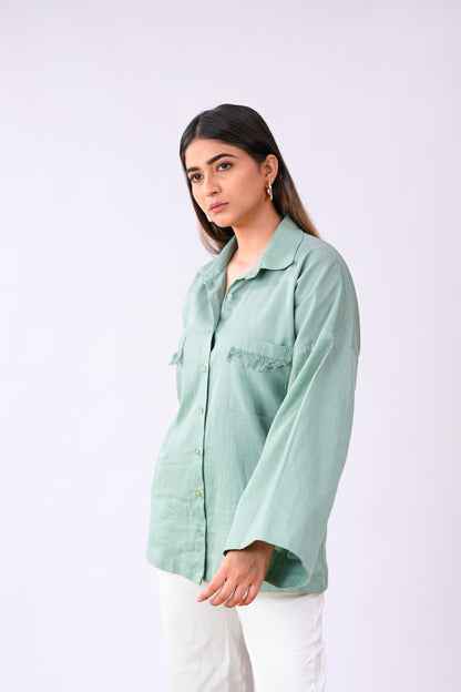 GYPSY SOUL FRINGED SHIRTS.