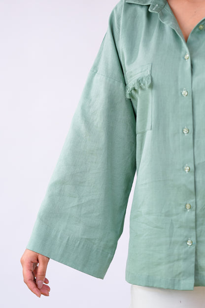 GYPSY SOUL FRINGED SHIRTS.