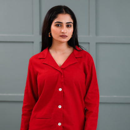 PEARLESCENT BLAZER CO-ORD SET