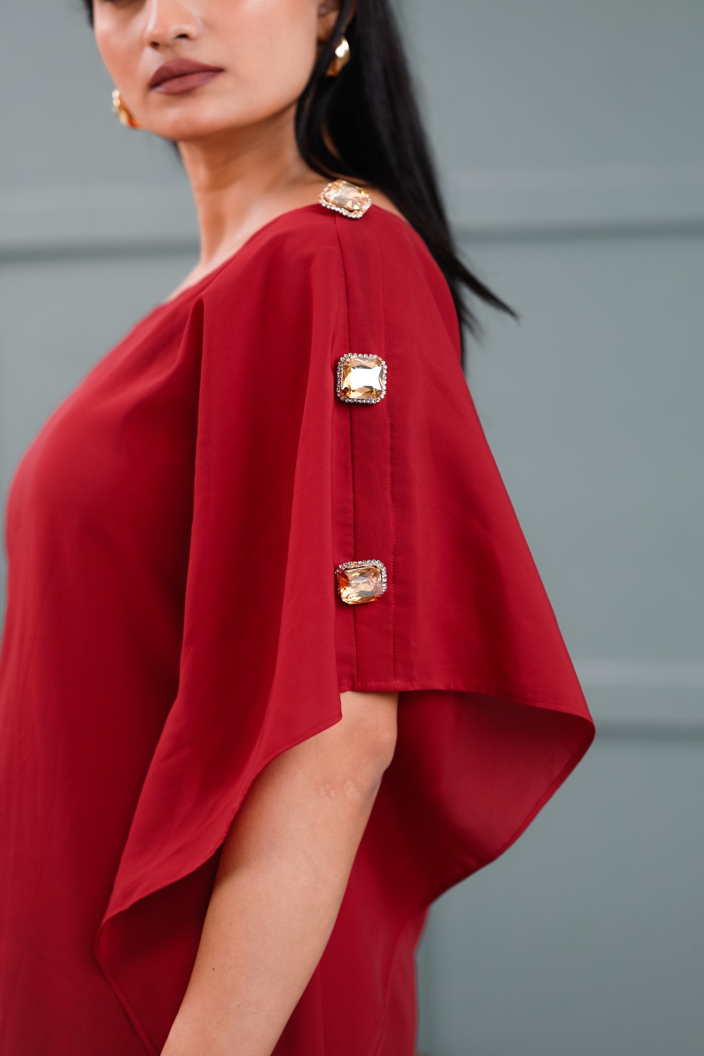 AURORA SHOULDER EMBELLISHED CO-ORDSET